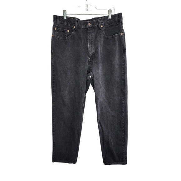 Levi's Men's 550 90s Relaxed Fit Black 00550-0260 38x32 Vintage Red Tag